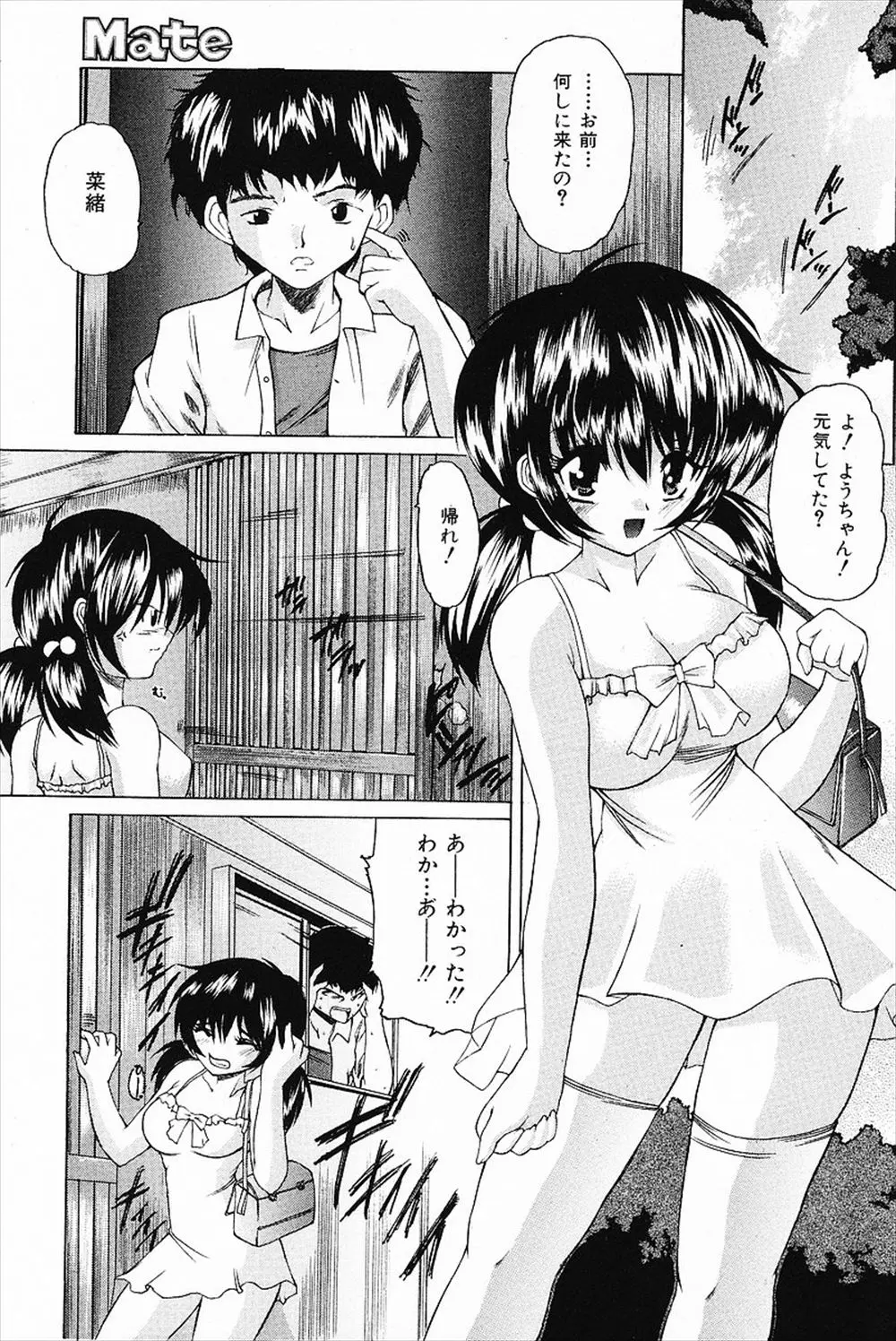 【エロ漫画】一人暮らしを始めて4年経ったある日ブラコンの妹が訪ねてきた、妹は巨乳になっておとなの体になっていて誘惑された兄がフェラやパイスリされ生挿入で近親相姦中だしセックス！！