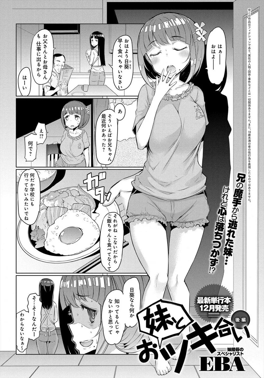 【エロ漫画】妹にふられたお兄さんが引きこもり寸前！妹はお兄さんを公園に連れ出して騎乗位セックスで近親相姦逆レイプをして結局付き合うｗｗｗｗｗ