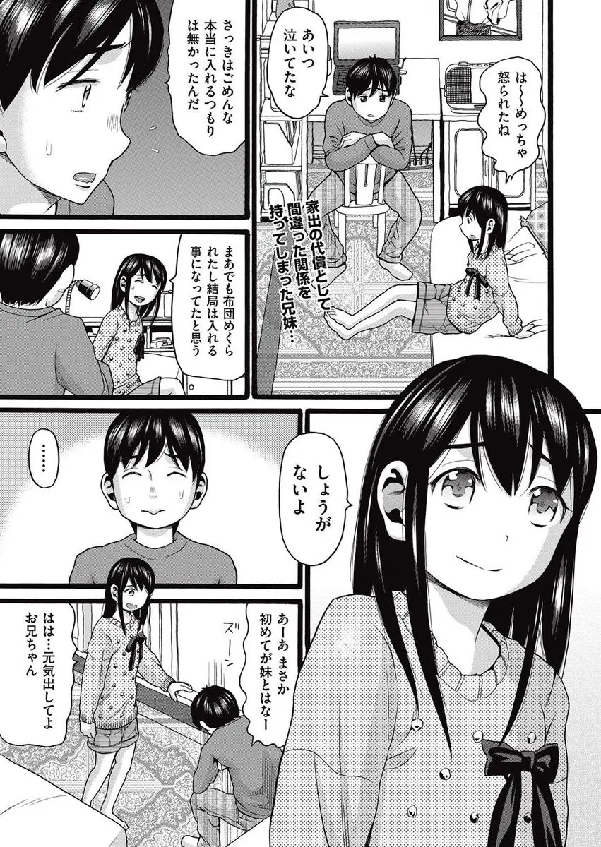 【エロ漫画】貧乳妹とセックスして気持ち良すぎて、再び両親がいないすきに妹と近親相姦、手マンしてフェラチオで口内射精、バックから生挿入でパコパコ中だし！！